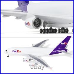 FedEx Express Airbus A380-800 N380FE Desk Display Jet Model 1/200 AZ Airplane
