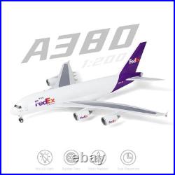 FedEx Express Airbus A380-800 N380FE Desk Display Jet Model 1/200 AZ Airplane