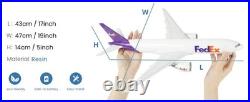 FedEx Express Boeing 777-200F N123FD Desk Display Model 1/150 Model AZ Airplane