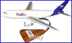 FedEx Express Cargo Airbus A310-300F Desk Display Jet Model 1/100 SC Airplane