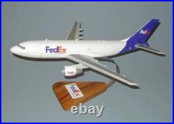 FedEx Express Cargo Airbus A310-300F Desk Display Jet Model 1/100 SC Airplane