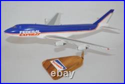 Federal Express FedEx Boeing 747-200F Old Color Desk Top Model 1/144 SC Airplane