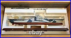 Franklin Mint 1/350 Scale USS YORKTOWN AIRCRAFT CARRIER SIGNED ED LE #18/1943