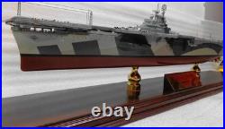 Franklin Mint 1/350 USS Yorktown CV-10 WW2 Aircraft Carrier #170/1943 AS IS