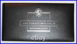 Franklin Mint 1/350 USS Yorktown CV-10 WW2 Aircraft Carrier #170/1943 AS IS