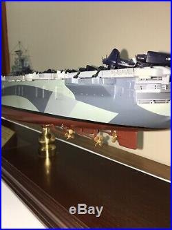 Franklin Mint U. S. S. Yorktown Aircraft Carrier Ship Model CV-10