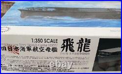 Fujimi Model 1/350 Former Japanese Navy Aircraft Carrier Flying Dragon Kit