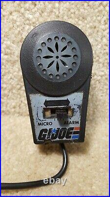 Functional Vintage 1985 Hasbro GI Joe Flagg Aircraft Carrier Microphone Mic