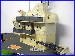 G. I. JOE USS FLAGG Vintage Figure Vehicle Playset Aircraft Carrier COMPLETE 1985