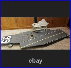 G. I. Joe 1985 USS FLAGG Aircraft Carrier Complete Bridge Superstructure & Deck