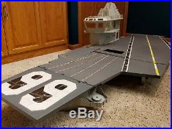 G. I. Joe 1985 USS FLAGG Aircraft Carrier Complete Bridge Superstructure & Decks