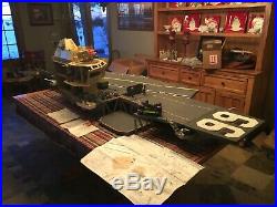 G. I. Joe Aircraft Carrier U. S. S. Flagg 99.9% COMPLETE! WithKeel-Haul 1985 Hasbro