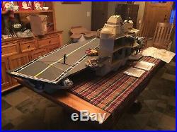 G. I. Joe Aircraft Carrier U. S. S. Flagg 99.9% COMPLETE! WithKeel-Haul 1985 Hasbro