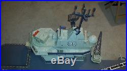 G. I. Joe U. S. S. Flagg Aircraft Carrier Vintage Toy Nearly Complete