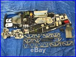 G. I. Joe USS Flagg Aircraft Carrier Missing Four Pieces Nearly Complete