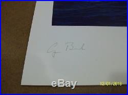 GEORGE H W BUSH SIGNED LIMITED EDITION PRINT, AIRCRAFT CARRIER CVN-77, StanStokes