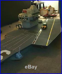 GI JOE USS FLAGG AIRCRAFT CARRIER 99.9% Complete