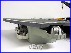 GI JOE USS FLAGG Vintage Figure & Vehicle Playset Aircraft Carrier COMPLETE 1985
