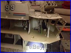 GI JOE USS FLAGG Vintage Vehicle Playset Aircraft Carrier 90% COMPLETE 1985