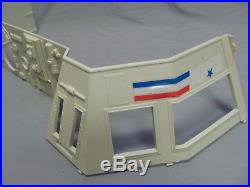 GI Joe 1985 USS Flagg Aircraft Carrier Bridge Tower Superstructure Hasbro