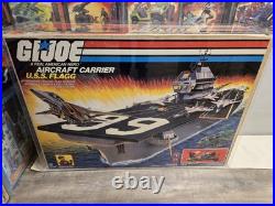 GI Joe 1985 USS Flagg Aircraft Carrier NEW In Box Unopened Graded JCP CAS Q70+