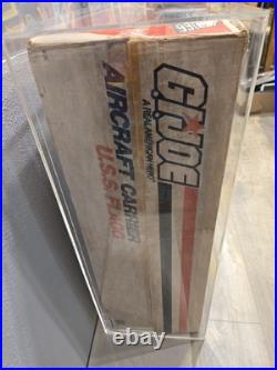GI Joe 1985 USS Flagg Aircraft Carrier NEW In Box Unopened Graded JCP CAS Q70+