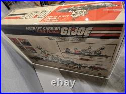 GI Joe 1985 USS Flagg Aircraft Carrier NEW In Box Unopened Graded JCP CAS Q70+