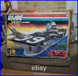 GI Joe 1985 Vintage USS Flagg Aircraft Carrier Box Only