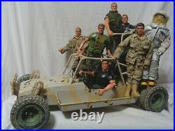 GI Joe Desert Light Strike Chenowth Tactical Dune Buggy With Seven Soldier Doll