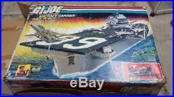 GI Joe Flagg Aircraft Carrier. ORIGINAL BOX ONLY, with 4 inserts, good cond
