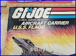 GI Joe ORIGINAL BOX for USS Flagg Aircraft carrier