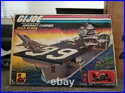 GI Joe ORIGINAL BOX for USS Flagg Aircraft carrier with original shipping box