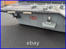 GI Joe U. S. S. Saratoga Aircraft Carrier with 9 Air Planes Tested Working See Video