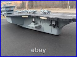 GI Joe U. S. S. Saratoga Aircraft Carrier with 9 Air Planes Tested Working See Video