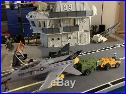 GI Joe USS FLAGG Aircraft Carrier Vintage Hasbro 1985 ARAH Complete