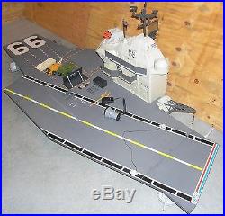 GI Joe USS Flagg Aircraft Carrier A Real American Hero Almost Complete 1985