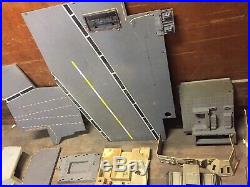 GI Joe USS Flagg Aircraft Carrier, Near Complete For Parts / Repair