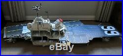 GI Joe USS Flagg Aircraft Carrier, Near Complete with Keel Haul and Instructions
