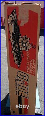 GI Joe USS Flagg Aircraft Carrier Original Box