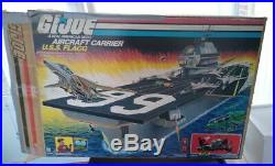 GI Joe USS Flagg Aircraft Carrier with original box & inserts Clean 99% Complete