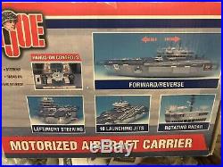 GI Joe USS Saratoga Aircraft Carrier 2001 Hasbro IN BOX NRFB US Navy