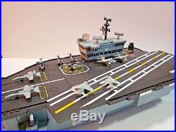 GI Joe USS Saratoga Motorized Aircraft Carrier Ship Sounds Lights & Planes 2001