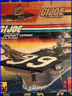 GI Joe Uss Flagg Aircraft Carrier BOX ONLY