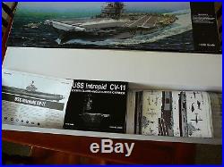 Gallery Models 1/350 Uss Intrepid Cv-11 Aircraft Carrier. Mint Never Started