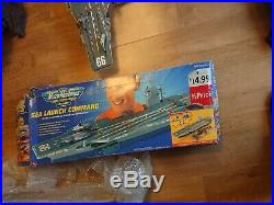 Galoob Military Micromachine Aircraft Carrier Playset Great Fun Vintage Toy 31