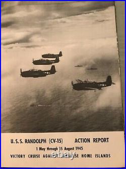 Gangway Pictorial History Aircraft Carrier USS Randolph in World War II 1944-45