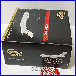 Gemini 1/200 BOEING C-17 GLOBEMASTER III 3 EDWARDS U. S. AIR FORCE G2AFO254 Gemini 1/200 BOEING C-17 GLOBEMASTER III 3 EDWARDS U. S. AIR FORCE G2AFO254