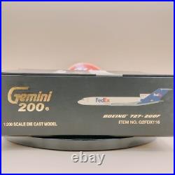 Gemini 1/200 Boeing 727-200F FedEx Express N203FE Diecast model G2FDX116