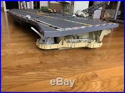 Gi Joe 1985 USS Flag Aircraft Carrier Almost Complete with Keel Haul
