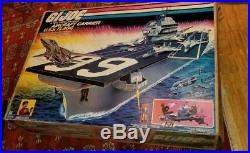 Gi Joe 1985 USS Flagg Aircraft Carrier & Keel Haul MINT-SEALED-IN-OPENED-BOX